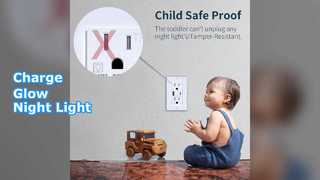 Πρίζα USB Night Light: Φόρτιση & Φωτισμός!